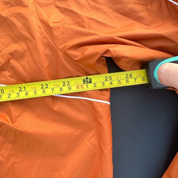 Texas Longhorns Nike Men’s Medium Orange Windbreaker 1/4 Zip Pullover Zip Pocket - Picture 6 of 11